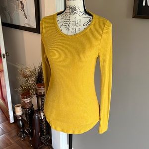 Old Navy thin sweater, small, mustard yellow